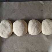 khachapuri dough in balls