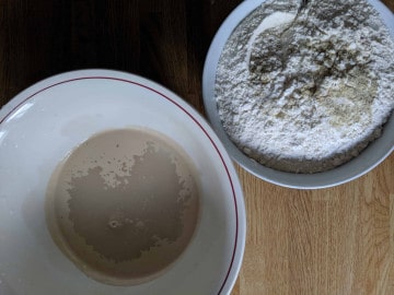 dough prep ingredients