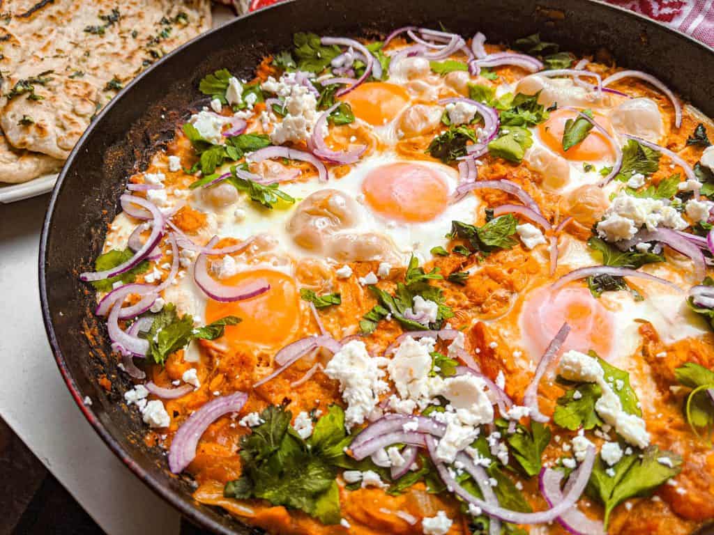 sweet potato shakshuka