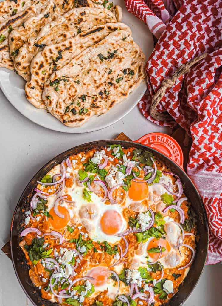 sweet potato shakshuka with berbere