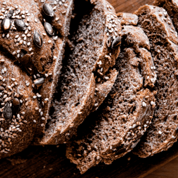braided whole wheat bread with seeds recipe