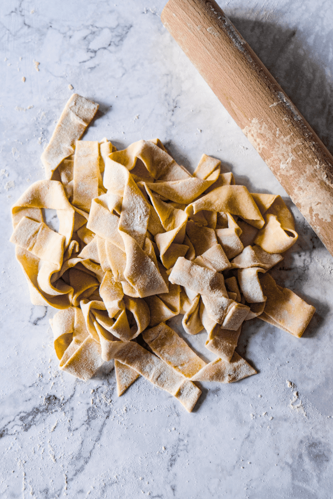 Homemade pappardelle store