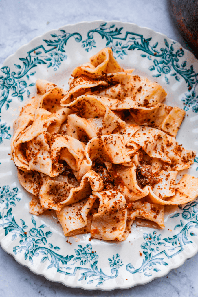 Homemade Pappardelle Pasta Recipe - A Beautiful Plate