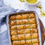 puff pastry baklava square