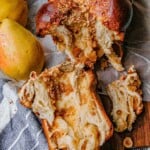 pear cozonac with hazelnuts