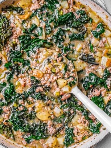 tuscan kale soup with fennel sausage