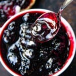 blueberries in syrup cover image