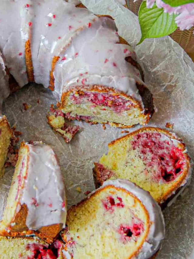 Homemade Raspberry Preserves in Syrup - Cristina's Kitchen
