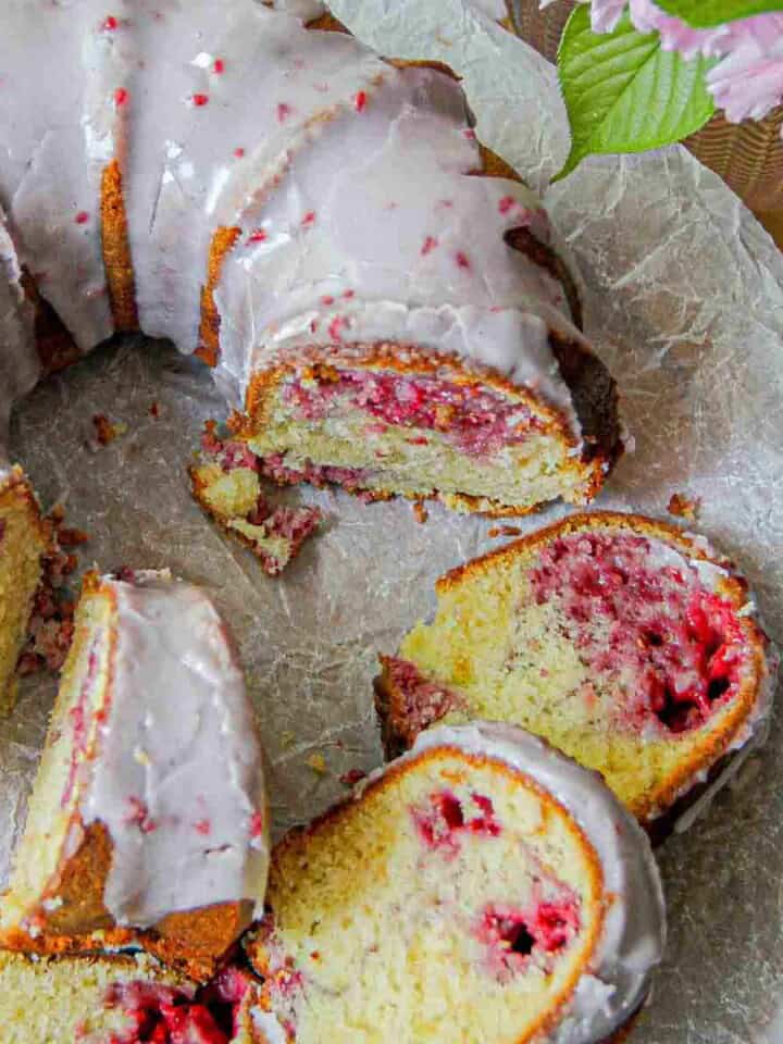 Homemade Raspberry Glaze Easy Raspberry Cake Glaze - Cristina's Kitchen