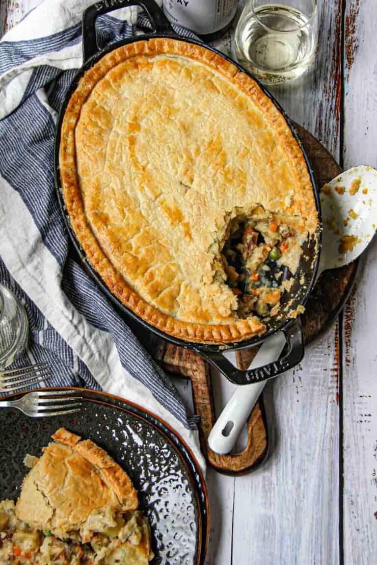 Kipper Pie Smoked Fish Pie in Shortcrust Pastry - Cristina's Kitchen
