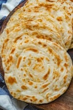 Flakey Roti Flaky Roti Paratha - Cristina's Kitchen