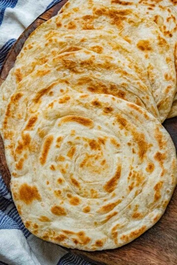 Flakey Roti Flaky Roti Paratha - Cristina's Kitchen