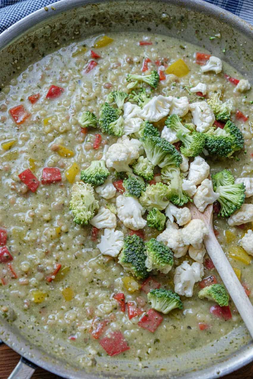 broccoli cauliflower fregula