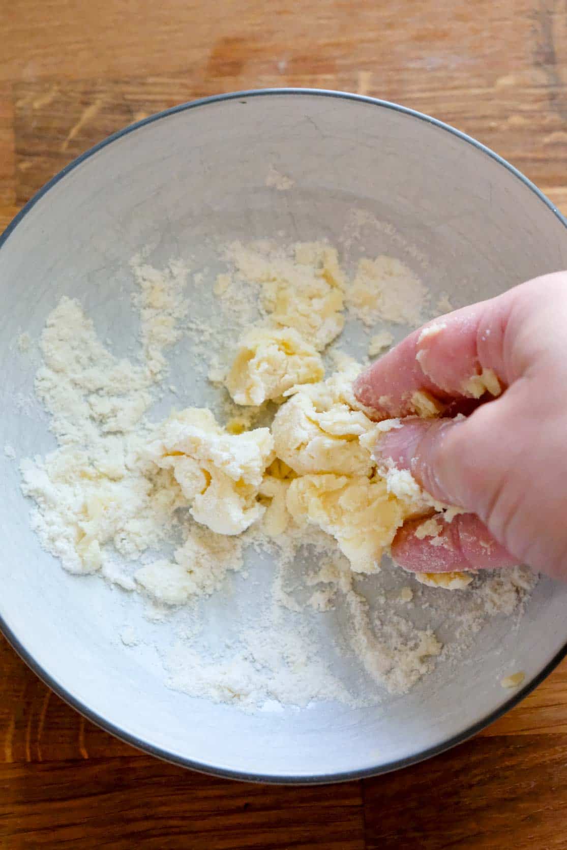 beurre manie while mixing