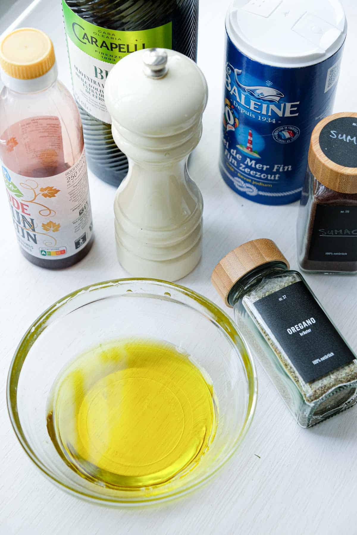 oregano vinaigrette ingredients