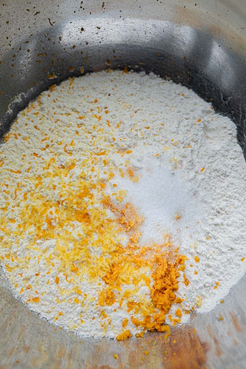 cozonac dry ingredients