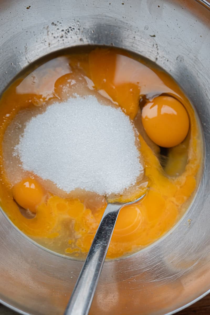 cozonac wet ingredients