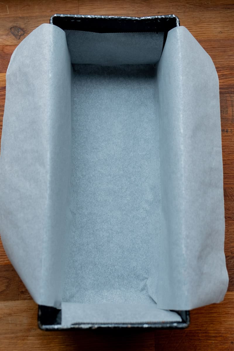 pan prepared for cozonac