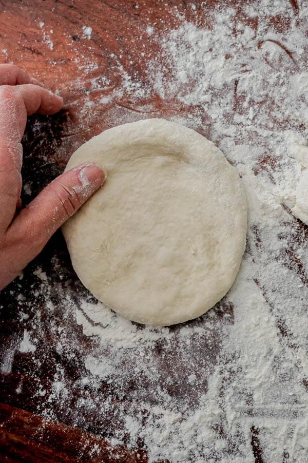 pita shaping technique