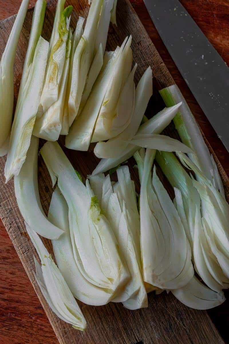 fennel cut for roasting