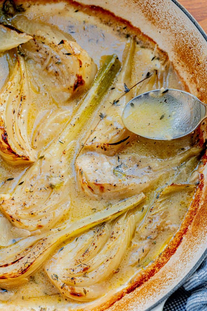 pan sauce for braised fennel