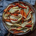 roast carrots fennel dark cover